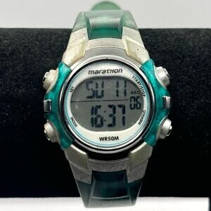 Turquoise Marathon Digital Watch